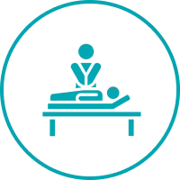 Massage therapy icon